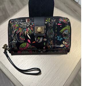 Sakroots Wristlet Wallet Multicolored
